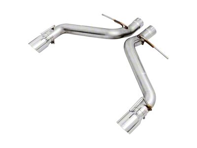 AWE Track Edition Axle-Back Exhaust with Dual Chrome Silver Tips (16-23 Camaro SS w/o NPP Dual Mode Exhaust)