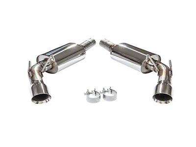 MRT Version 2 Axle-Back Exhaust with Polished Tips (10-15 V6 Camaro w/o Ground Effects Package)