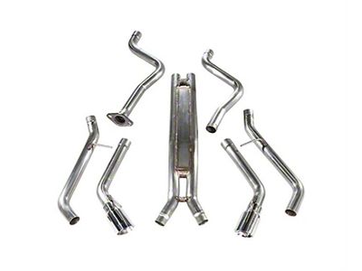 MRT Version 3 Cat-Back Exhaust with Polished Tips (16-23 V6 Camaro w/o Ground Effects Package)