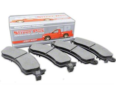 SP Performance Street Plus HP Ceramic Brake Pads; Front Pair (12-15 Camaro ZL1; 17-23 Camaro SS w/ 6-Piston Front Calipers)