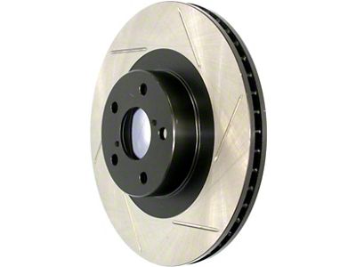 StopTech Sport Slotted Rotor; Front Driver Side (10-15 Camaro SS)