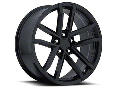 ZL1 Style Gloss Black Wheel; 20x10 (10-15 Camaro)