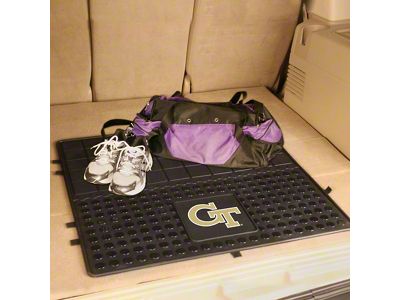 Molded Trunk Mat with Georgia Tech Logo (Universal; Some Adaptation May Be Required)