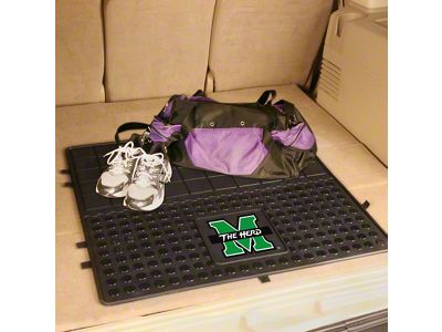 Molded Trunk Mat with Marshall University Logo (Universal; Some Adaptation May Be Required)