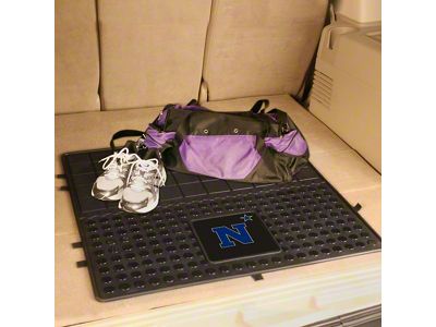 Molded Trunk Mat with Navy Logo (Universal; Some Adaptation May Be Required)