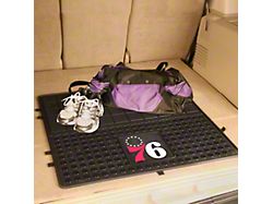 Molded Trunk Mat with Philadelphia 76ers Logo (Universal; Some Adaptation May Be Required)