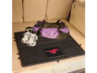Molded Trunk Mat with SMU Logo (Universal; Some Adaptation May Be Required)