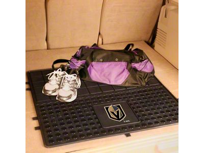 Molded Trunk Mat with Vegas Golden Knights Logo (Universal; Some Adaptation May Be Required)