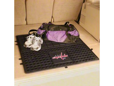 Molded Trunk Mat with Washington Capitals Logo (Universal; Some Adaptation May Be Required)