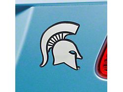 Michigan State University Emblem; Chrome (Universal; Some Adaptation May Be Required)