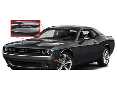 Overlay Style Hood Vent Grilles (15-23 Challenger R/T, SXT)