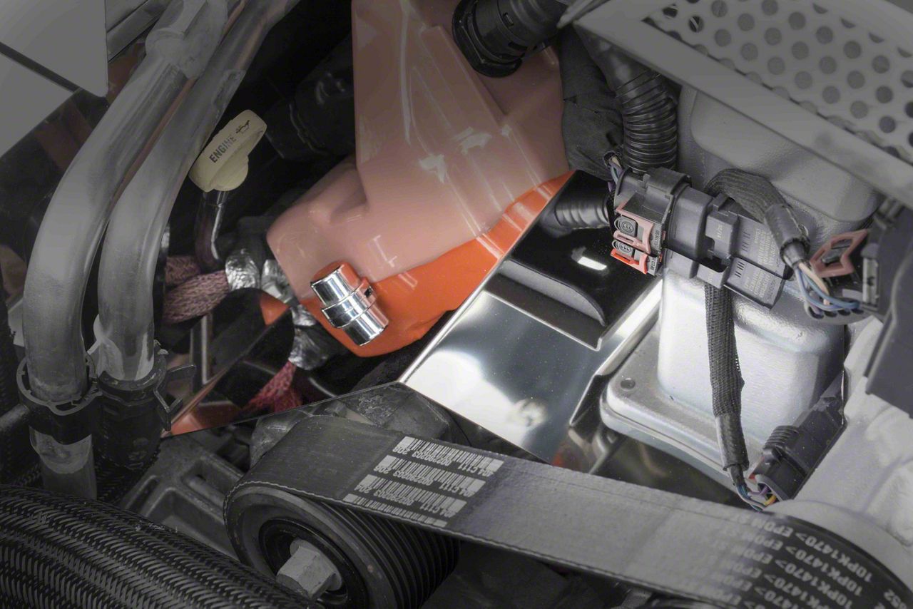 Challenger Polished Engine Harness Cover (1523 Challenger SRT Hellcat