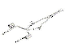 Borla ATAK Cat-Back Exhaust with Replacement MDS Valves (15-23 6.4L HEMI Challenger w/ Active Exhaust)