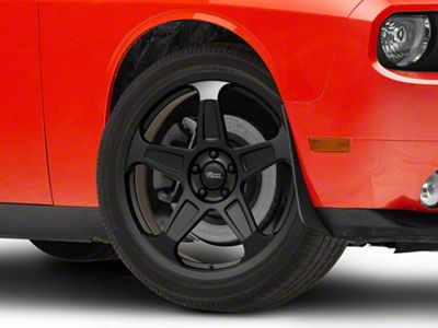 Voxx Replica Demon Style Matte Black Wheel; 20x9 (08-23 RWD Challenger, Excluding Widebody)