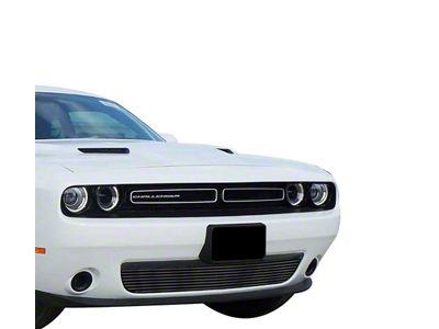 Stainless Steel Billet Lower Grille; Black (15-23 Challenger w/o Adaptive Cruise Control, Excluding SRT & Widebody Models)