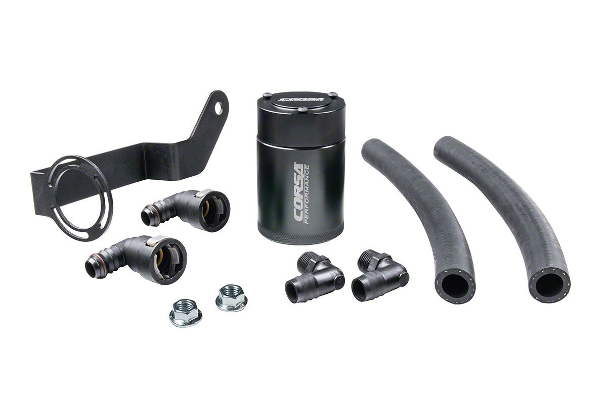 Corsa Performance Oil Catch Can (15-23 Challenger SRT Demon, SRT Hellcat, SRT Jailbreak)