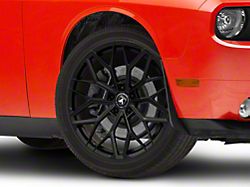 Asanti Mogul Satin Black Wheel; Rear Only; 20x11 (08-23 RWD Challenger)