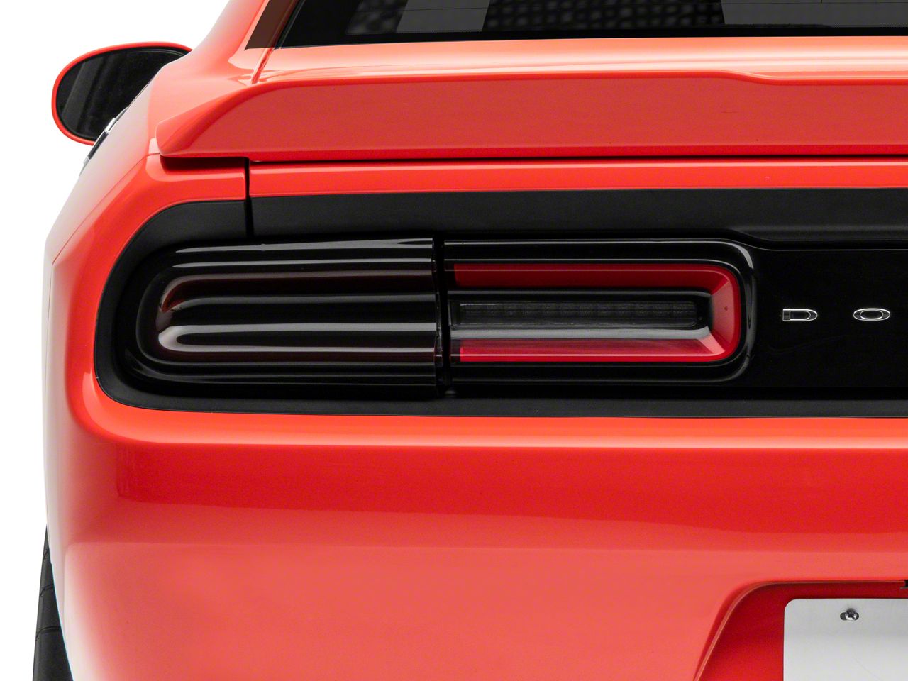 SpeedForm Challenger Tail Light Covers; Smoked CH16942 (1523