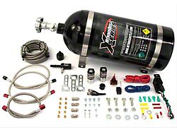 Nitrous Outlet X-Series Single Nozzle System; 10 lb. Bottle (06-23 5.7L HEMI, 6.1L HEMI, 6.4L HEMI Challenger)