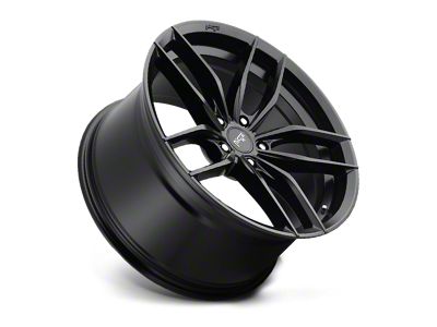 Niche Vosso Matte Black Wheel; 19x8.5 (08-23 RWD Challenger, Excluding Widebody)