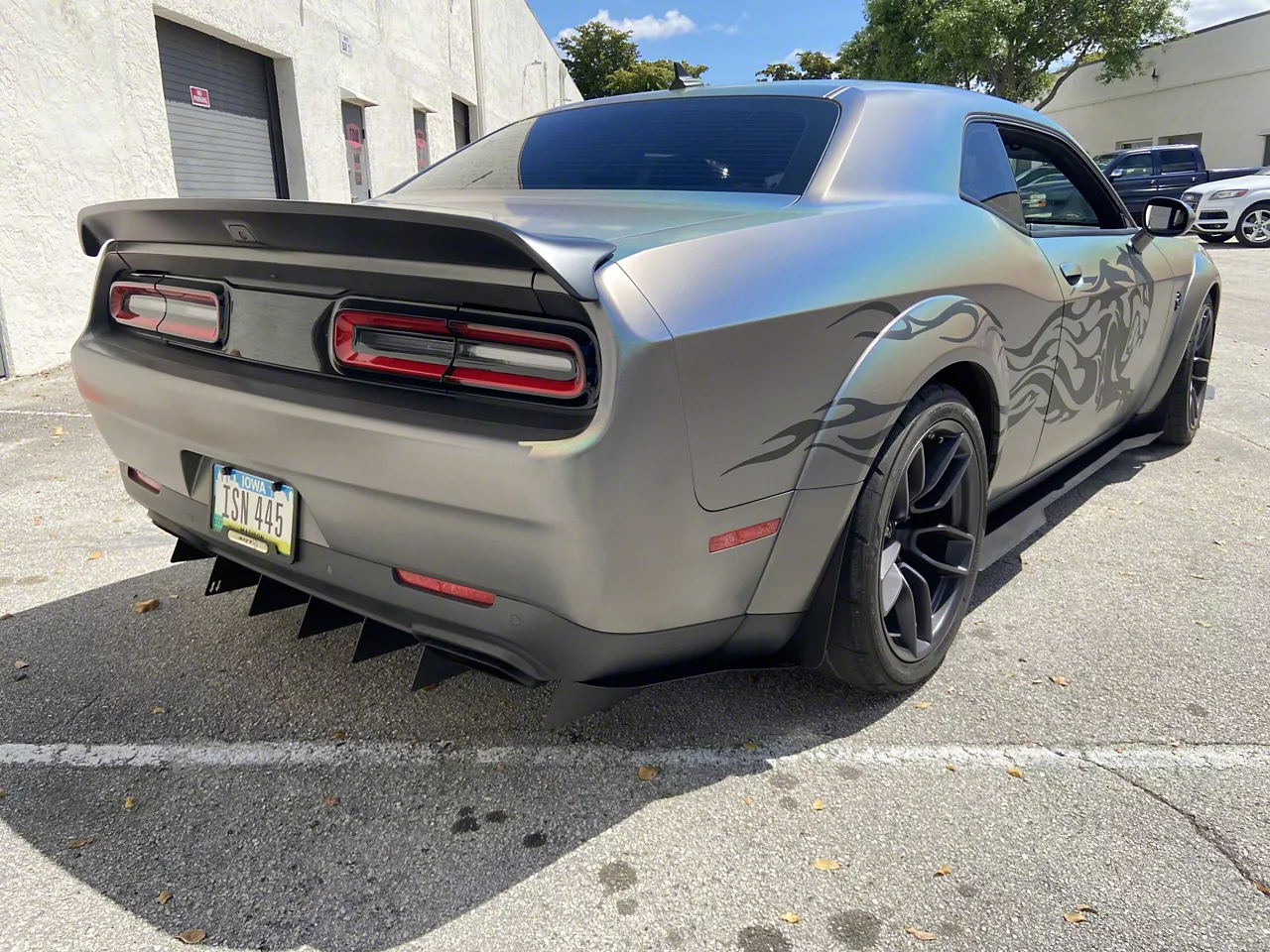 Downforce Solutions Challenger Side Splitters; Street Version Dfs-chssw 