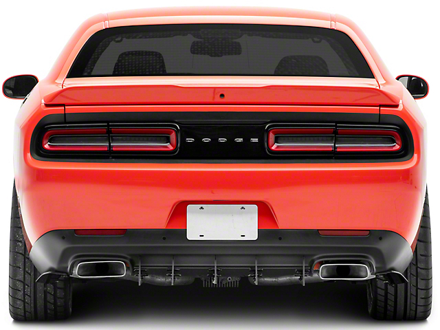 Authority Motorsport V2 7-Piece Rear Diffuser Kit (15-23 Challenger, Excluding Widebody)