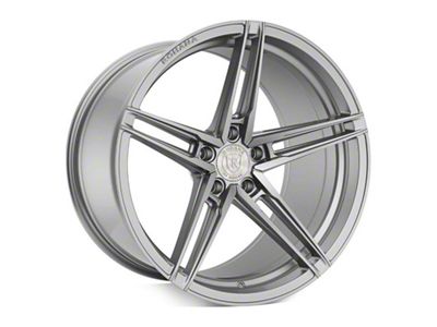 Rohana Wheels RFX15 Brushed Titanium Wheel; 20x10 (08-23 RWD Challenger, Excluding Widebody)