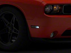 Raxiom Axial Series Side Marker Lamps; Smoked (08-14 Challenger)