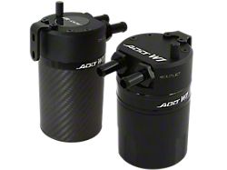 ADD W1 Baffled Oil Catch Can Kit V3; Black Ring (06-14 Charger)