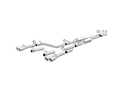 Magnaflow Competition Series Cat-Back Exhaust with Polished Quad Round Tips (15-23 3.6L Challenger)