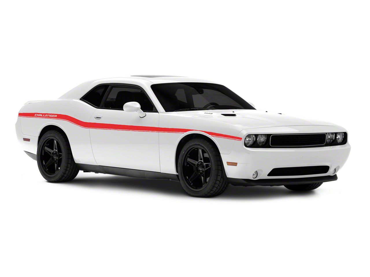 Officially Licensed MOPAR Challenger Lowerbelt Line Stripes with ...