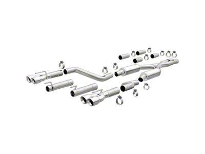 Magnaflow Competition Series Cat-Back Exhaust with Polished Quad Round Tips (15-23 6.2L HEMI Challenger)