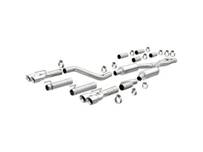 Magnaflow Competition Series Cat-Back Exhaust with Polished Quad Round Tips (15-23 6.4L HEMI Challenger)