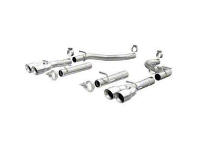 Magnaflow Race Series Axle-Back Exhaust with Polished Tips (15-16 5.7L HEMI Challenger)