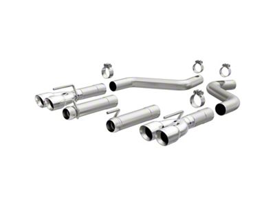 Magnaflow Race Series Axle-Back Exhaust with Polished Tips (15-23 6.2L HEMI Challenger)