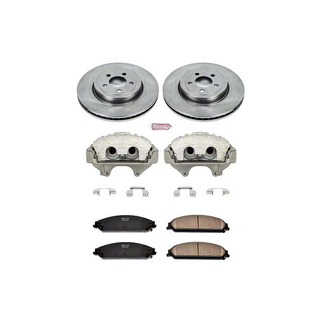 PowerStop Charger OE Replacement Brake Rotor, Pad and Caliper Kit
