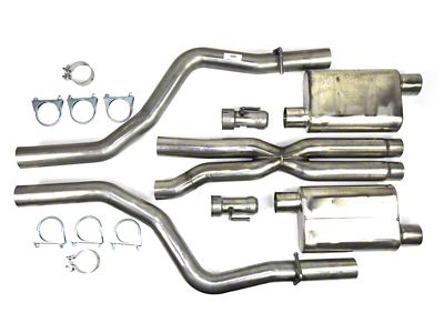 JBA Cat-Back Exhaust with Polished Tips (15-23 6.2L HEMI Challenger)