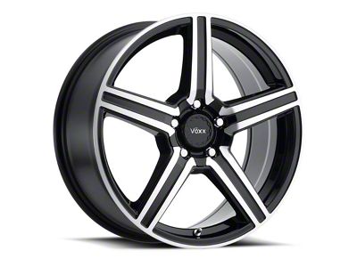 Voxx Como Gloss Black Machined Wheel; 20x8.5 (08-23 RWD Challenger, Excluding Widebody)