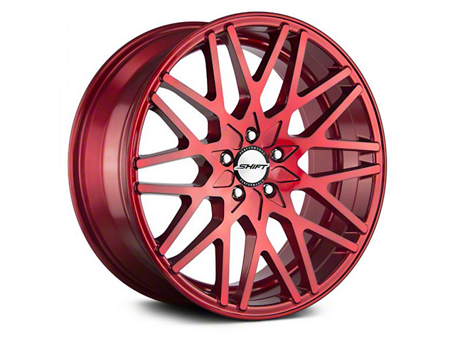 Shift Formula Candy Red Wheel; 20x8.5 (08-23 RWD Challenger, Excluding Widebody)