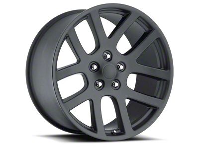 Strada OE Replica SRT10 Stealth Black Wheel; 22x9 (08-23 RWD Challenger, Excluding Widebody)