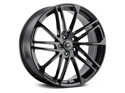 Platinum Valor Gloss Black with Diamond Cut Accents Wheel; 20x8.5 (17-23 AWD Challenger)