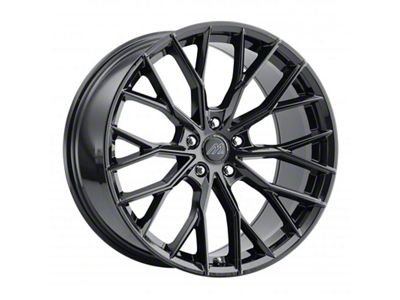 MACH Forged MF.10 Glossy Black Wheel; 20x8.5 (08-23 RWD Challenger, Excluding Widebody)