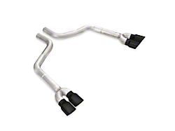 Stainless Works Muffler Delete Axle-Back Exhaust with Black Tips (15-23 5.7L HEMI Challenger)