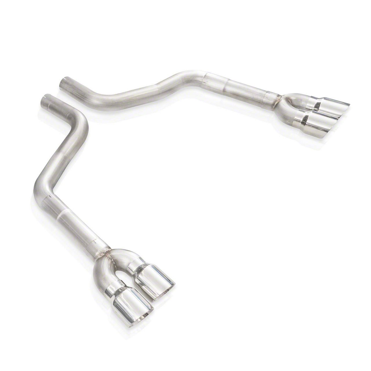 Stainless Works Challenger Muffler Delete AxleBack Exhaust with