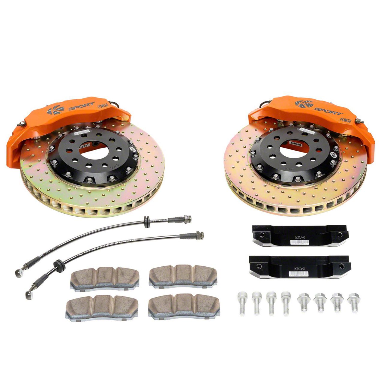 Ksport Challenger 8Piston Front Big Brake Kit with 14Inch