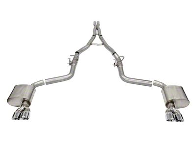 Corsa Performance Xtreme Valved Cat-Back Exhaust with Polished Tips (15-23 6.4L HEMI Challenger)