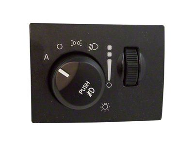 Headlight Switch (06-12 Charger w/ Automatic Headlights & Fog Lights)