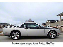 Dual Side Stripes with Stobes; Carbon Fiber (08-10 Challenger)