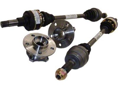 The Driveshaft Shop Level 5 Half-Shaft and Hub Upgrade Kit; 1400 HP Rated (2008 6.1L HEMI Challenger)