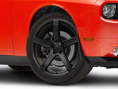 Marquee Wheels R81002F Satin Black Wheel; 20x9.5 (11-23 RWD Charger, Excluding Widebody)